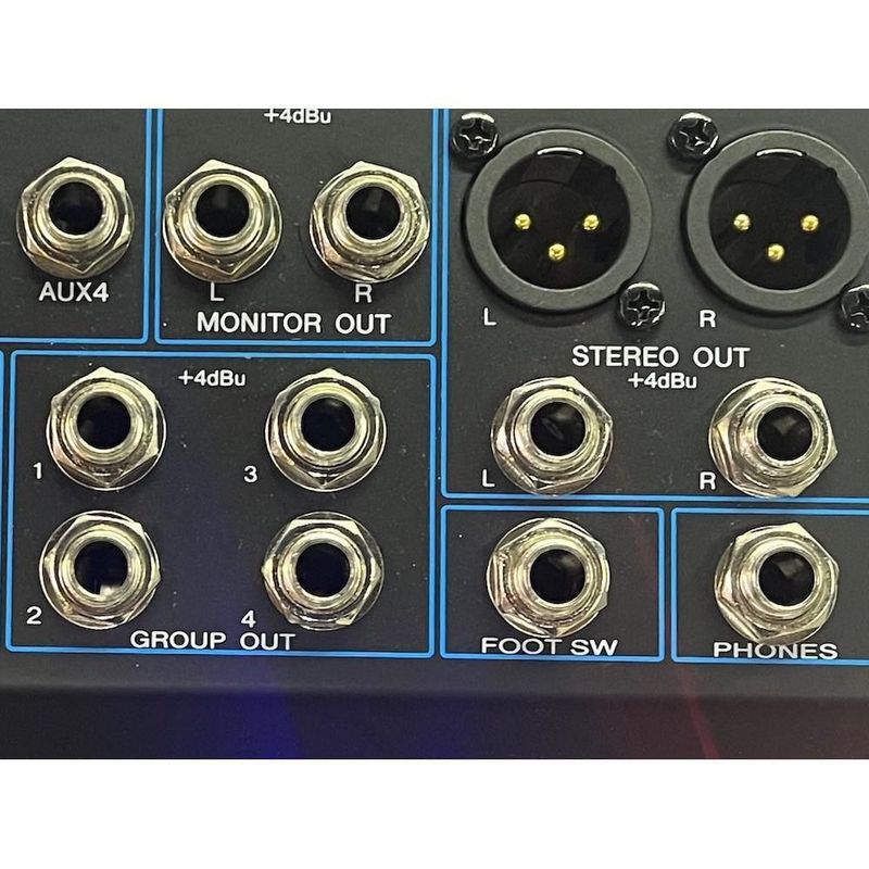Oferta mezcladora estereo pasiva 16 canales con efectos