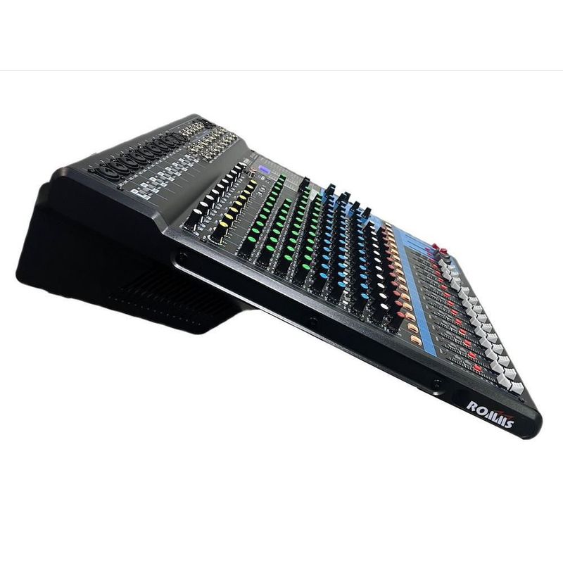 Oferta mezcladora estereo pasiva 16 canales con efectos