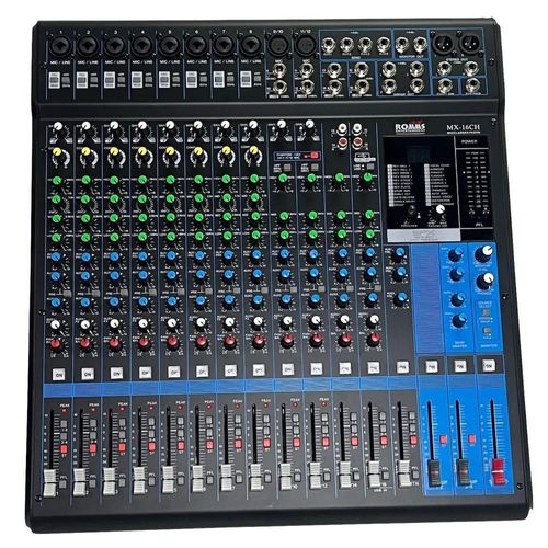 Oferta mezcladora estereo pasiva 16 canales con efectos