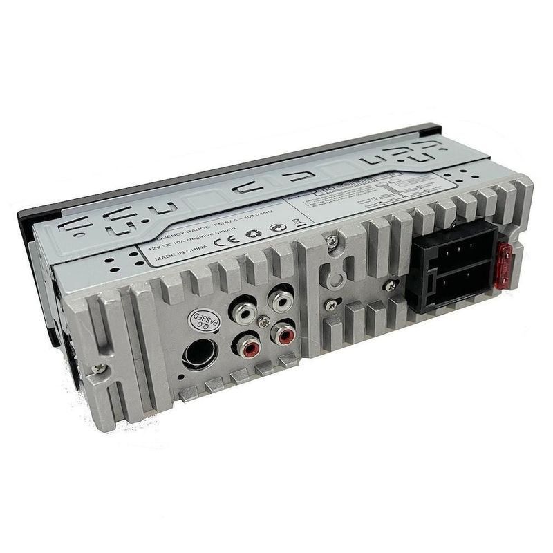 Auto estereo usb bluetooth fm un din universal usb-3011