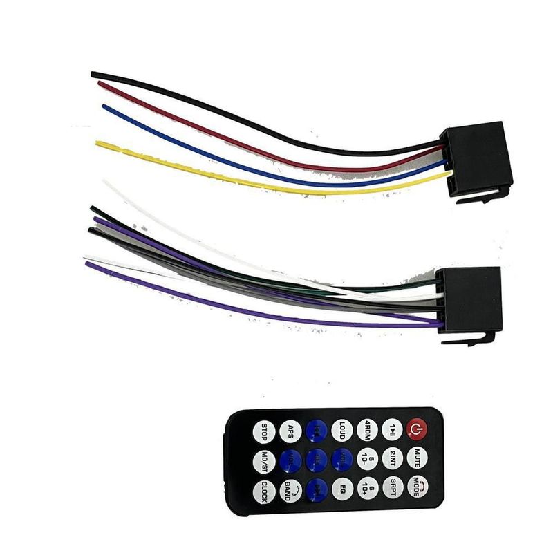 Auto estereo usb bluetooth fm un din universal usb-3011