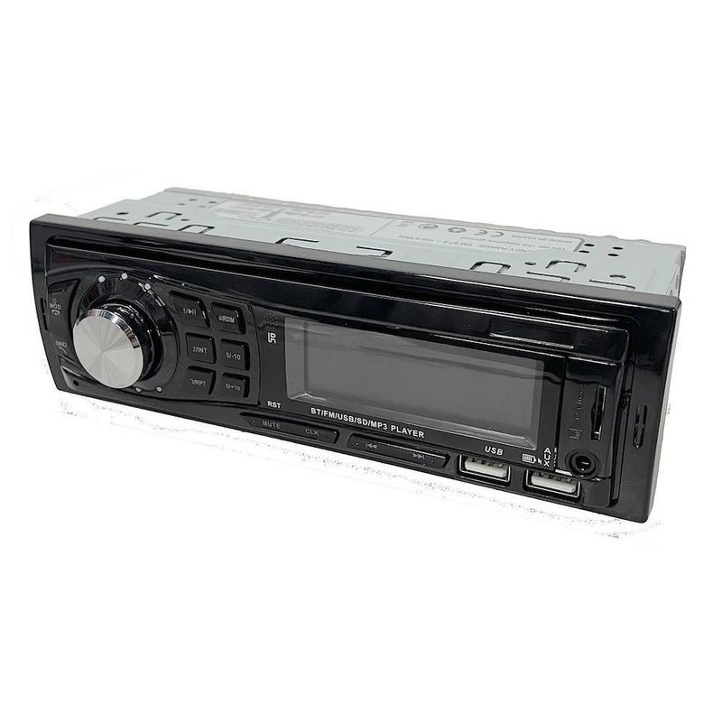 Auto estereo usb bluetooth fm un din universal usb-3011