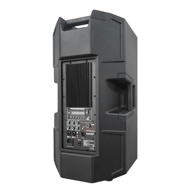 Sistema de Audio Profesional Audiobahn – Bafle Amplificado de 15" ELECTRO15 600W RMS