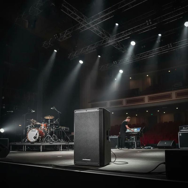 Sistema de Audio Profesional Audiobahn – Bafle Amplificado de 15" ELECTRO15 600W RMS