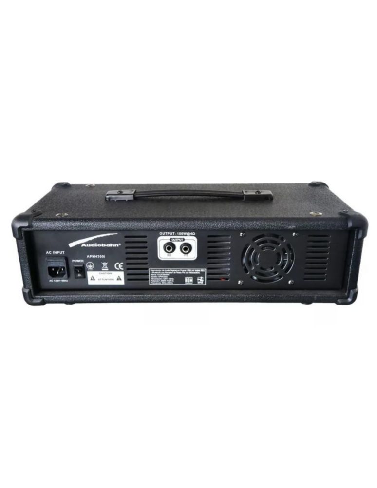 Consola Amplificada 4 Canales Bluetooth Audiobahn APM4300I