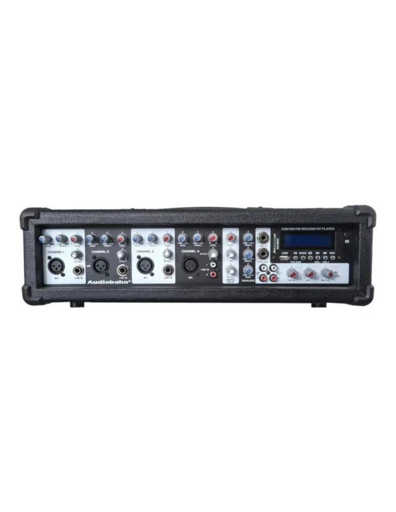 Consola Amplificada 4 Canales Bluetooth Audiobahn APM4300I