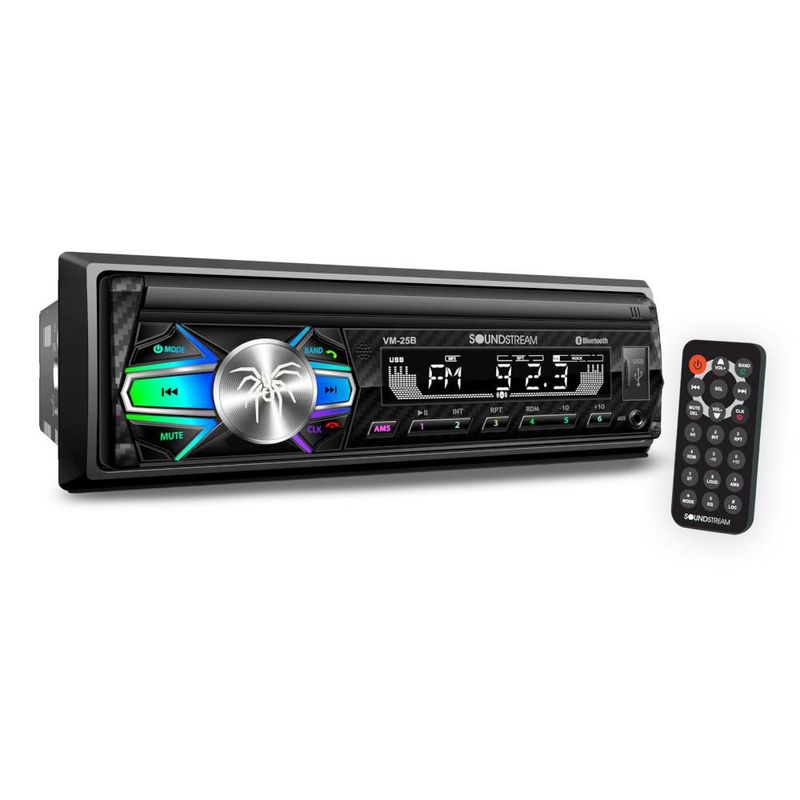 Autoestéreo Soundstream Vm-25b Caratula Desmontable Usb/sd