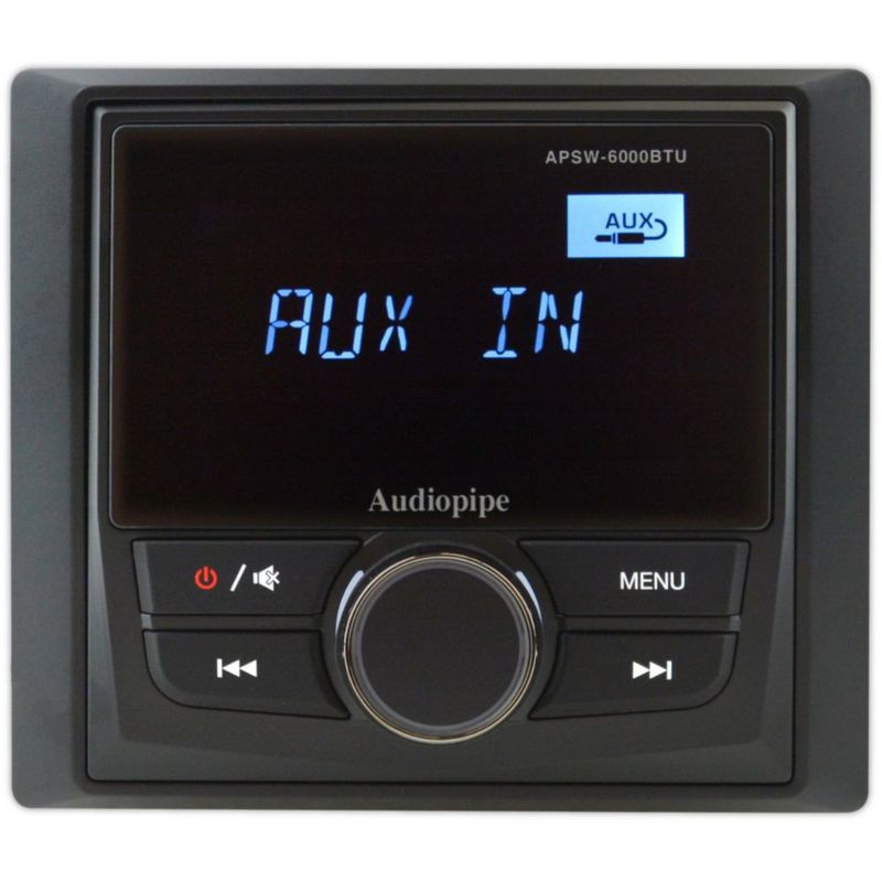 Estéreo Marino Can Am RZR Audiopipe APSW-6000BTU BT USB
