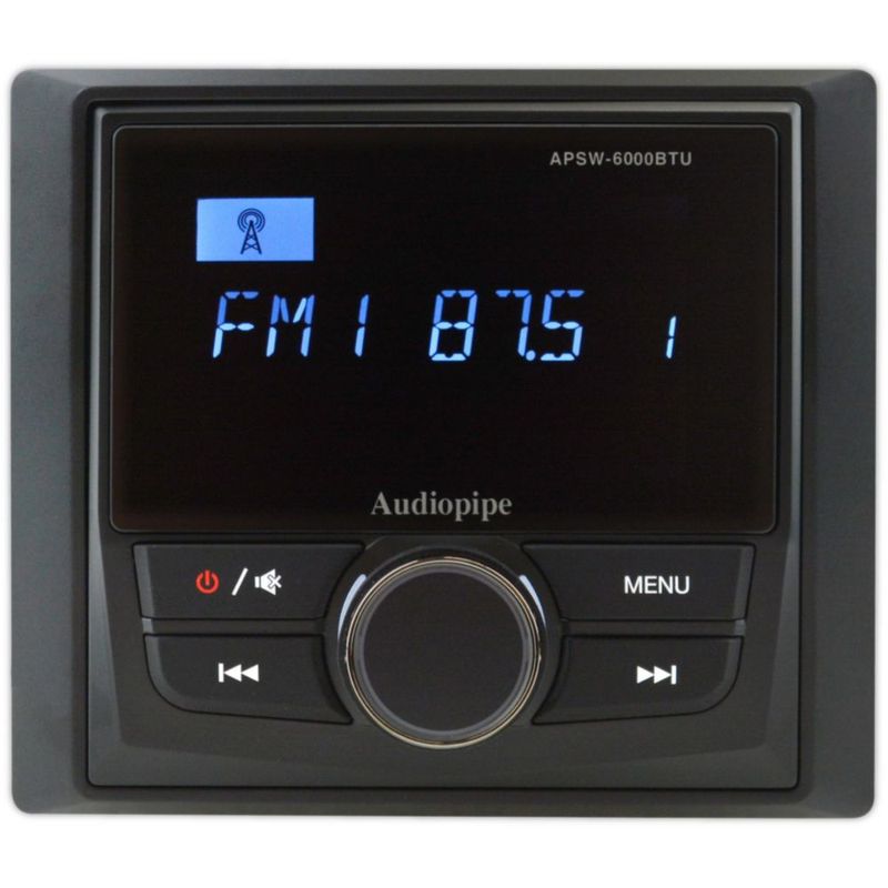 Estéreo Marino Can Am RZR Audiopipe APSW-6000BTU BT USB