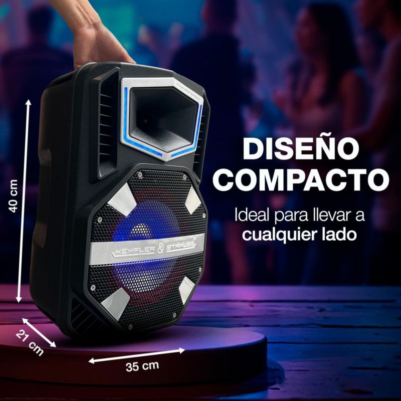 Bocina Kempler Strauss Boom 8'' Recargable