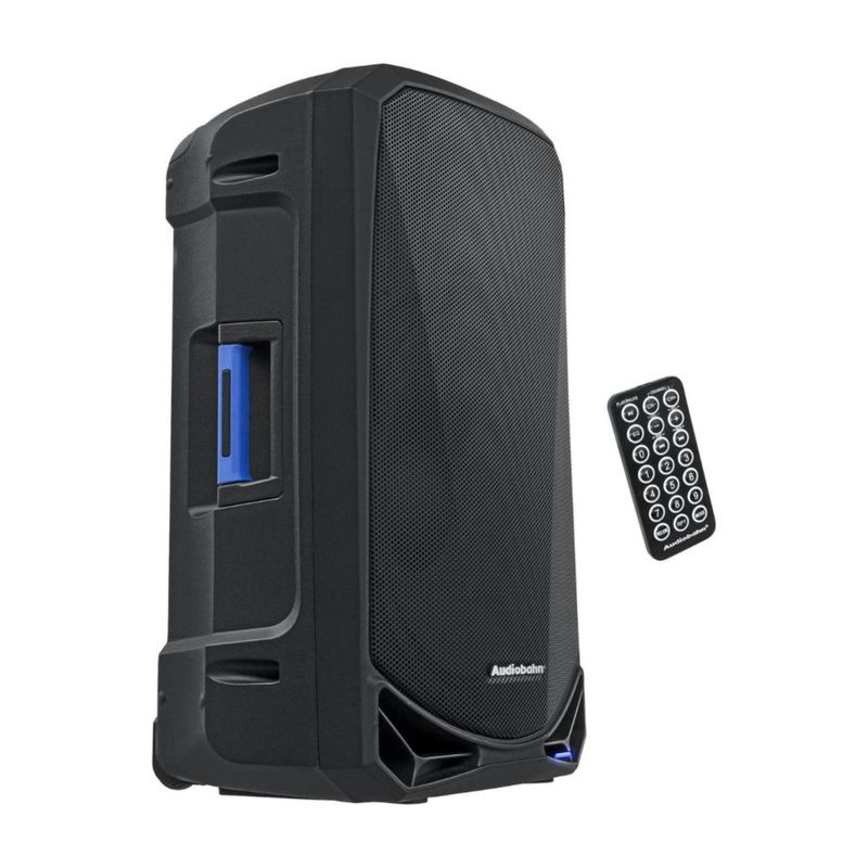 Bocina Profesional Audiobahn 15" 500W Bluetooth DSP USB SD Radio FM IRON15