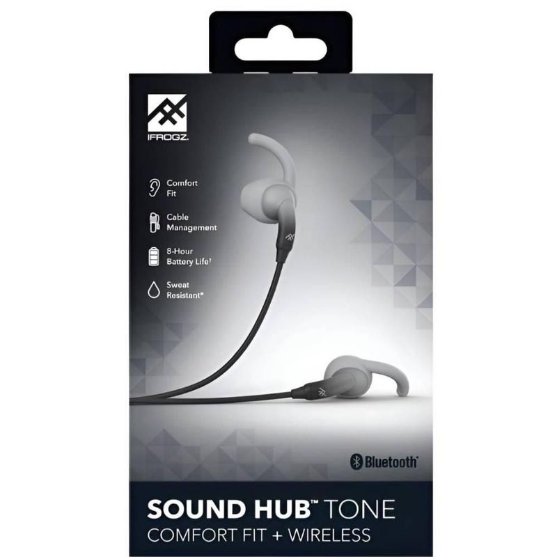 Audifonos Intrauditivos Bluetooth iFROGZ Sound Hub Tone negros