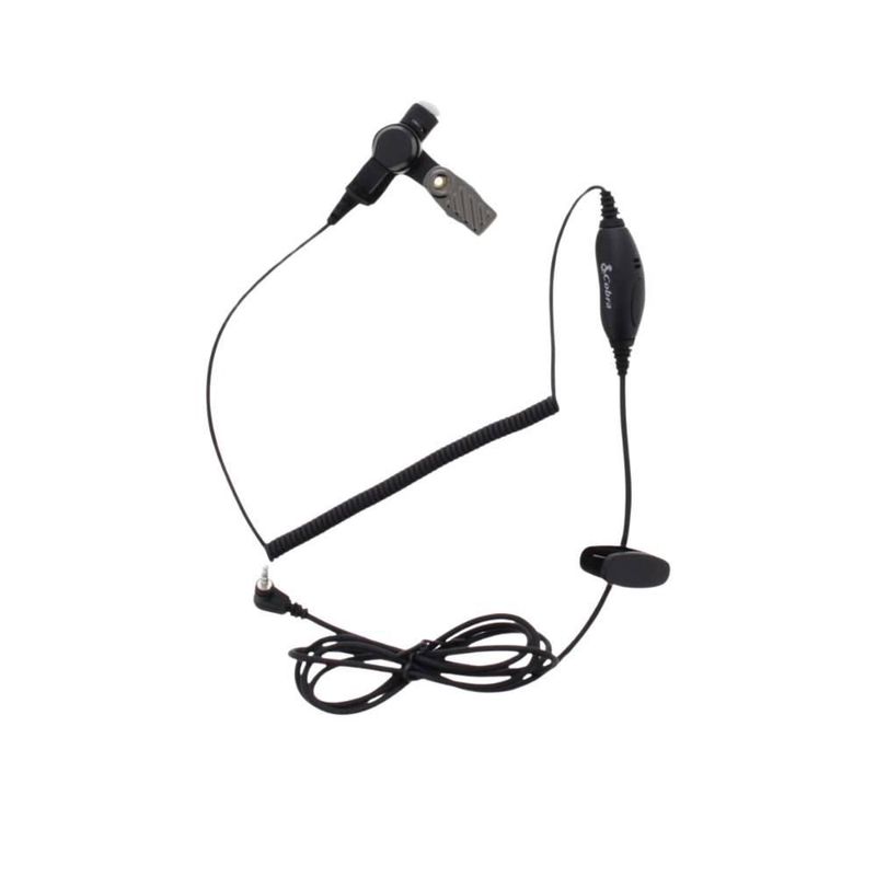Auriculares de vigilancia GA-SV01 Cobra con micrófono color negro