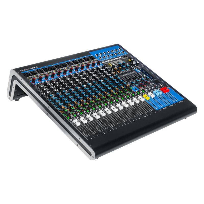Mezcladora Profesional De 12 Canales Audiobahn TECHNOMIX12