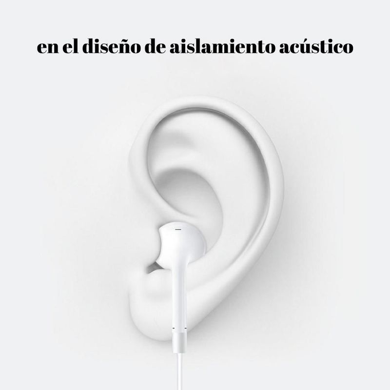 Auriculares con Cable Tipo C para iPhone, OPPO, Huawei y Android,Diseño In-Ear,Compatible con Móvil, PC y Tablets..HOGAWAY