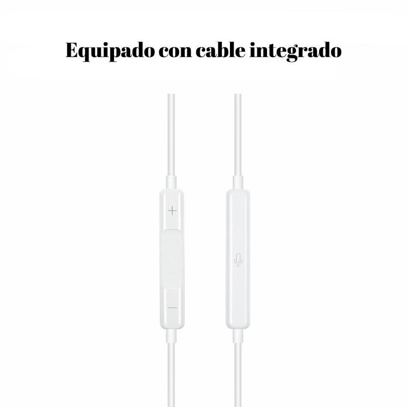 Auriculares con Cable Tipo C para iPhone, OPPO, Huawei y Android,Diseño In-Ear,Compatible con Móvil, PC y Tablets..HOGAWAY