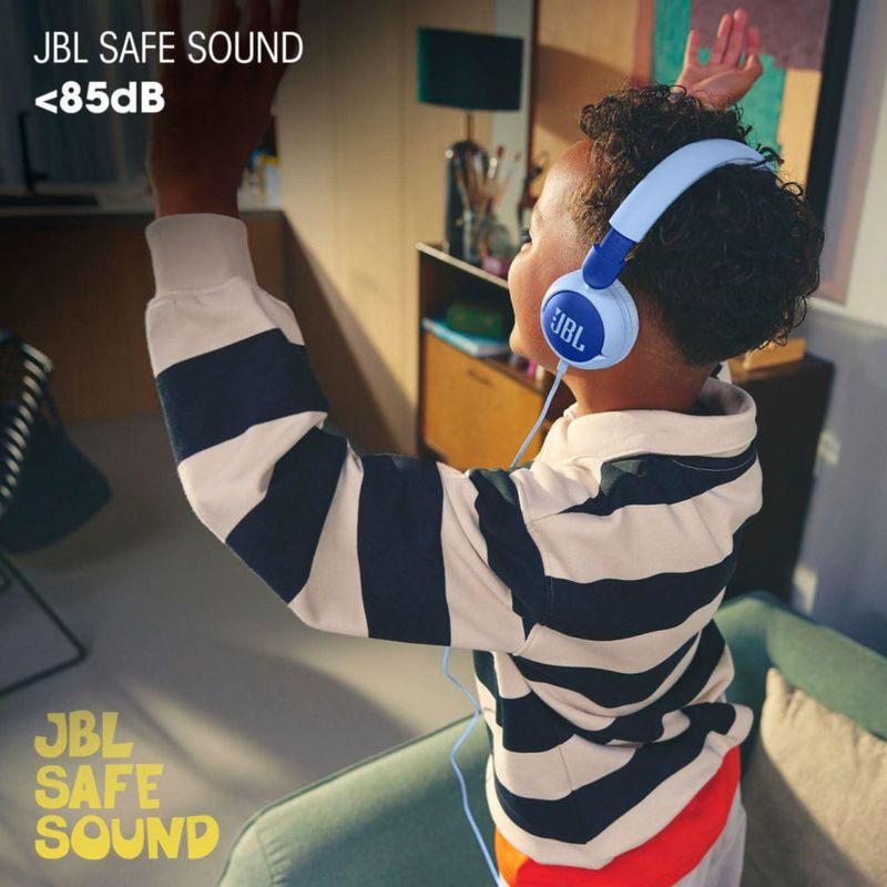 Auriculares - JBL - Junior 320 - Sonido Seguro - Azules