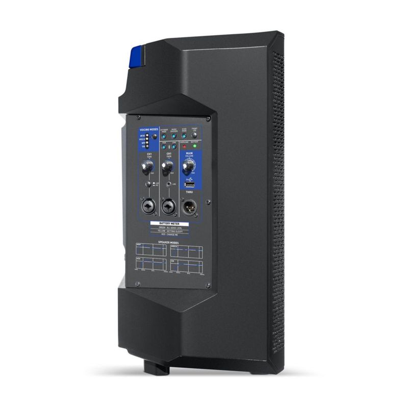 Bocina Profesional Audiobahn 8 Pulgadas 300W Max Recargable Bluetooth 5.1 TWS HYPE8