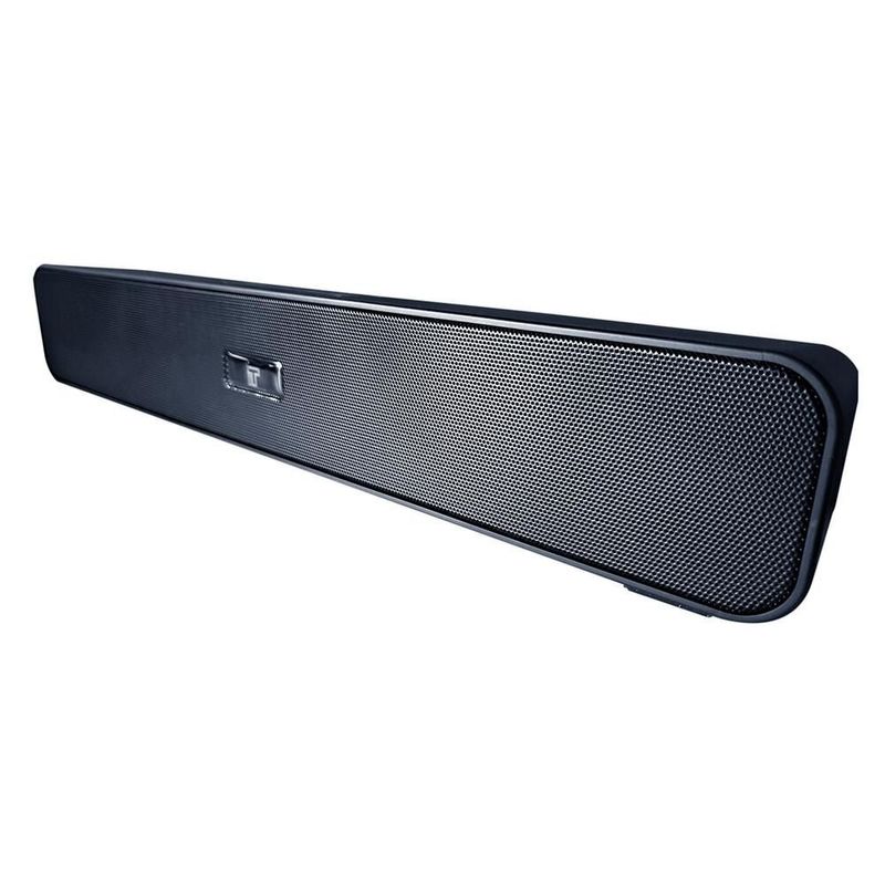 Barra de sonido TEC Radio FM, USB Negro