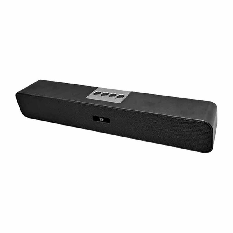 Barra de sonido TEC Radio FM, USB Negro