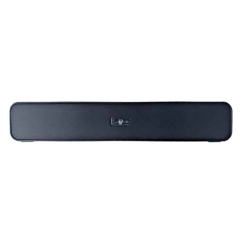 Barra de sonido TEC Radio FM, USB Negro