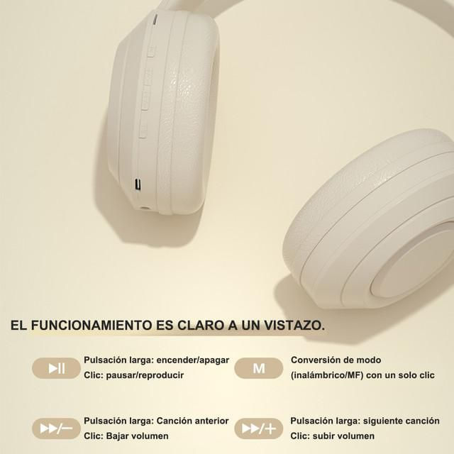 Auriculares Supraaurales, función de Silencio