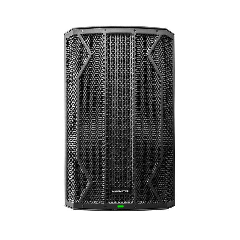 Bocina bafle activo mach15 monster 500w rms 15 tws bluetooth