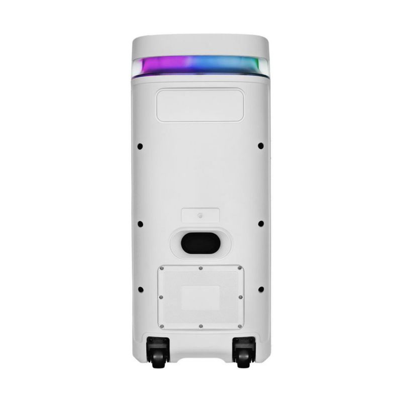 Daewoo Bafle 2x8" Thunder Snow TWS Subwoofer Integrado, Batería Recargable y Luces Led