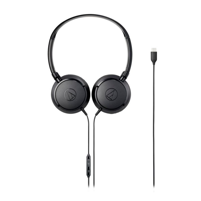 Audífonos - Audio-Technica - ATH-S120C-BK - USB-C - Negro