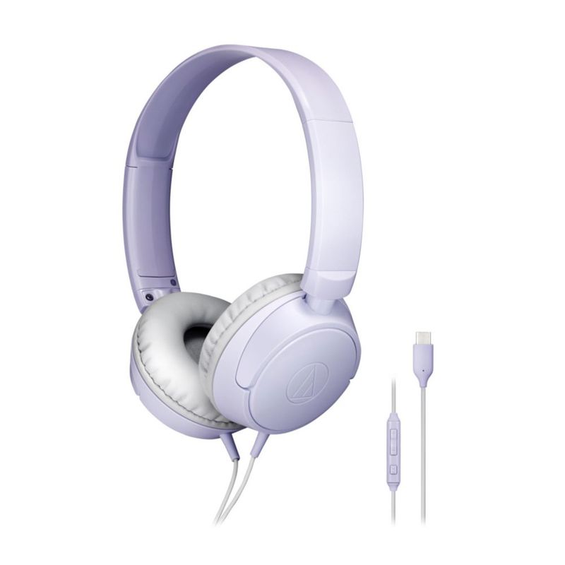 Audífonos - Audio-Technica - ATH-S120C-LV - USB-C - Violet