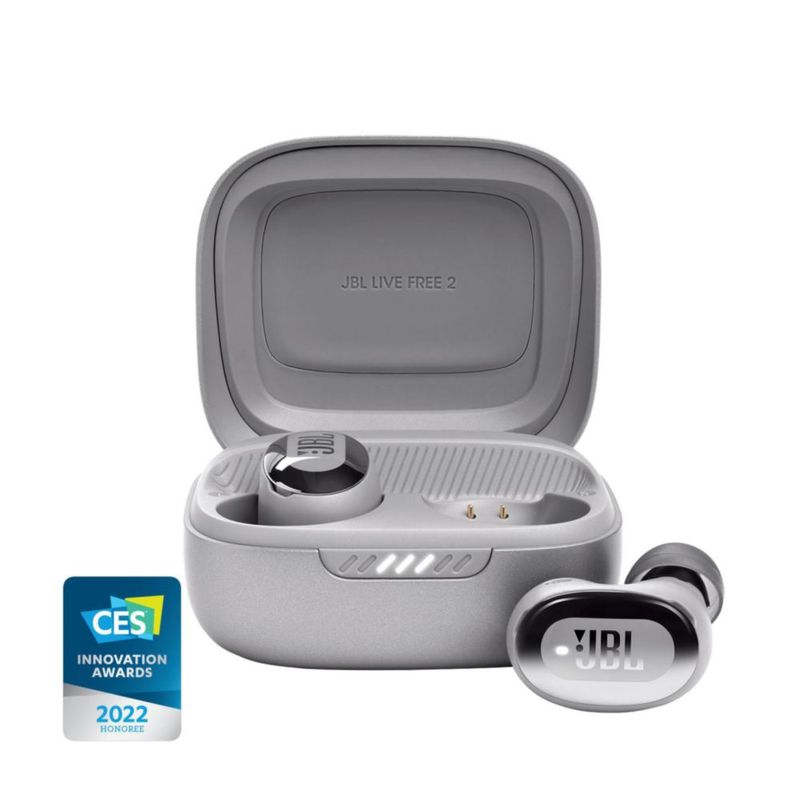 Audífonos - JBL - Live Free 2 - True Wireless - Silver
