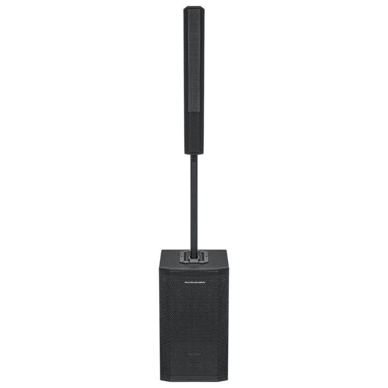 Sistema de Columna de Audio Profesional Audiobahn 1200W RMS con Subwoofer 15” DSP ETERNAL815