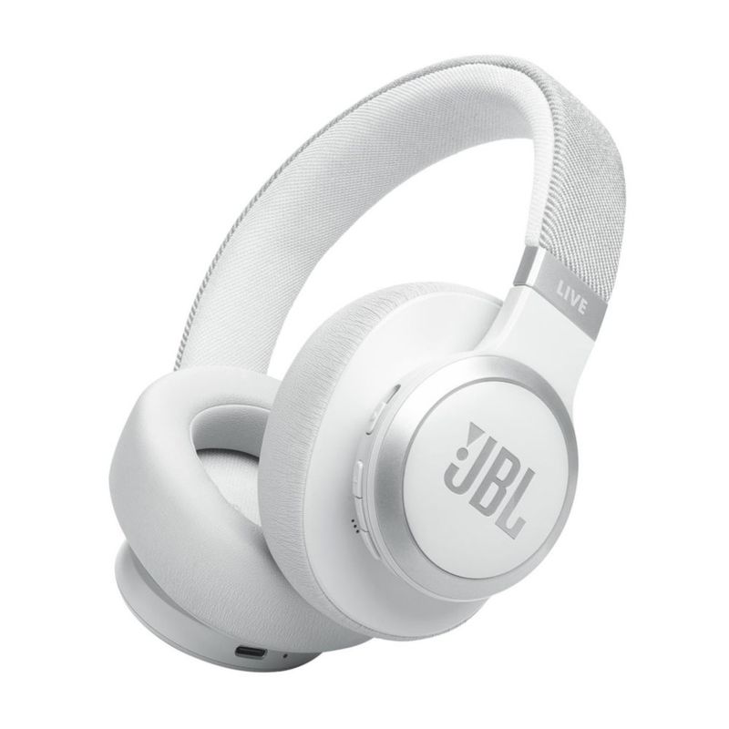 Audífonos - JBL - Live 770NC - True Adaptive Noise Cancelling - White
