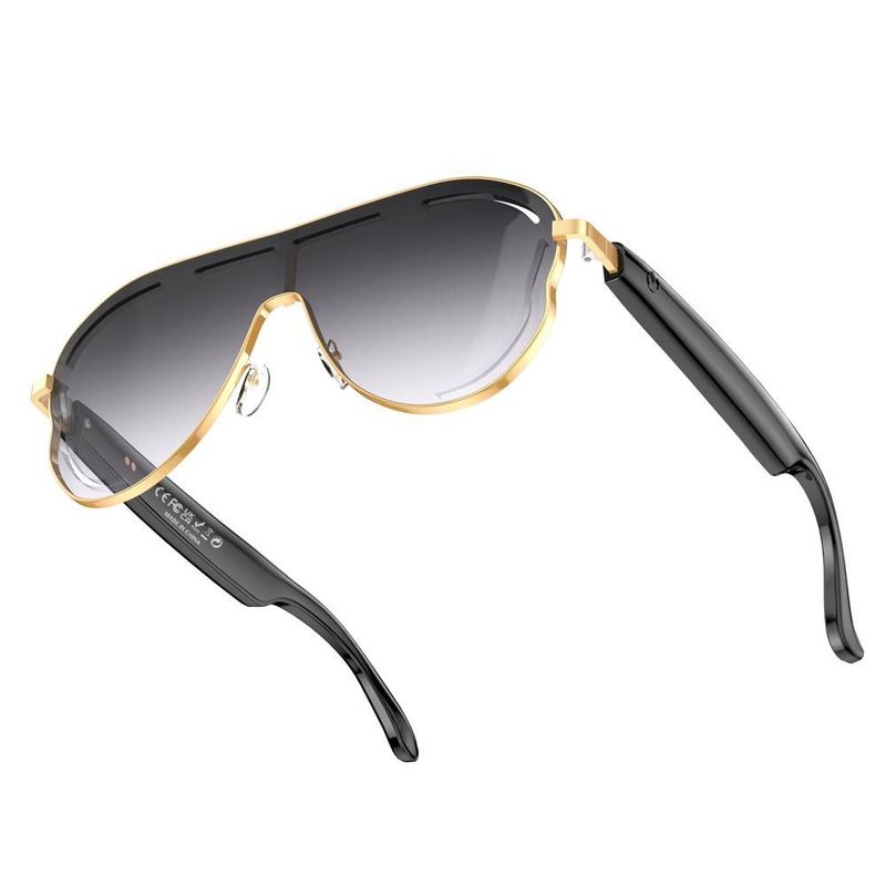 Lentes de Sol Inteligentes con Traductor por AI - Bluetooth para Llamadas, Videos, Música y Audífonos,Gafas de Sol Traductoras con IA y Estilo.HOGAWAY