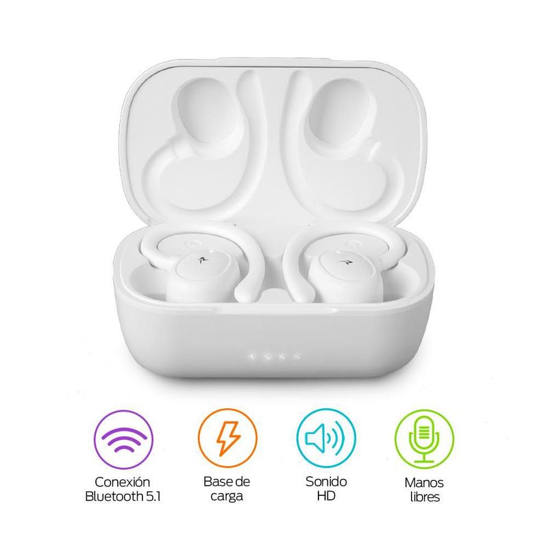 Audífonos Inalámbricos Deportivos Bluetooth Contra Agua IPX4