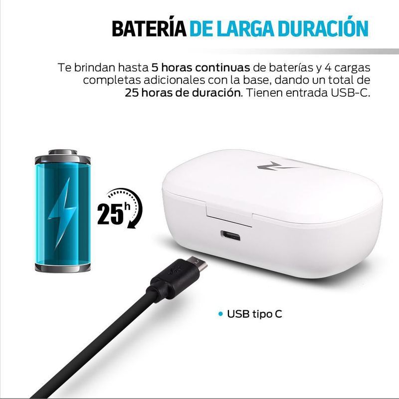 Audífonos Inalámbricos Deportivos Bluetooth Contra Agua IPX4