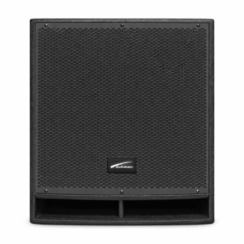 Subwoofer Activo Profesional Audiobahn Resonance18 18” 1400W DSP Graves Profundos Audio Profesional