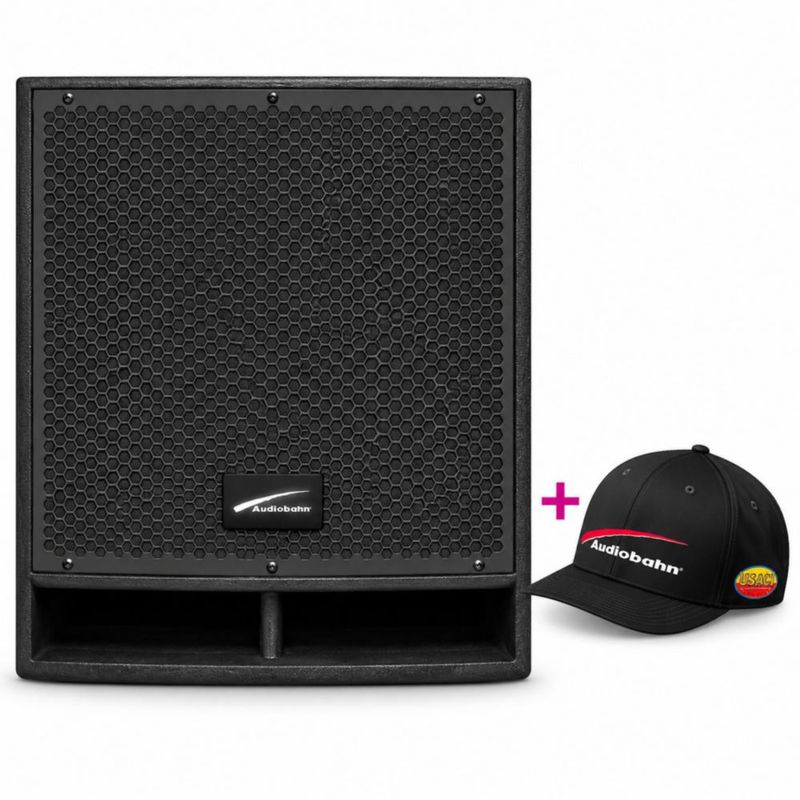 Subwoofer Activo Profesional Audiobahn Resonance18 18” 1400W DSP Graves Profundos Audio Profesional