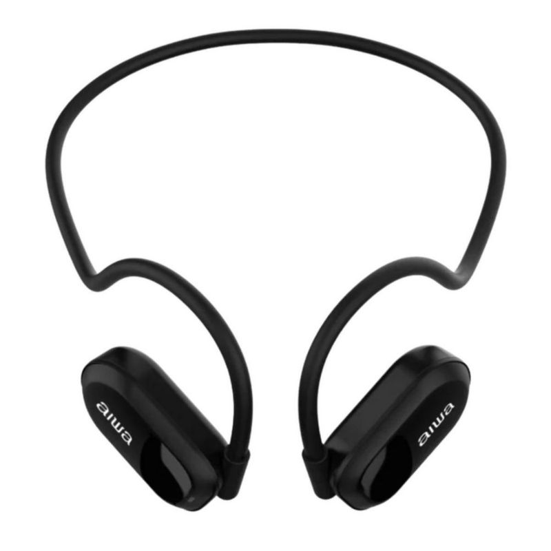 Audífonos Inalámbricos Deportivos Color Negro Aiwa AW-ACF1B