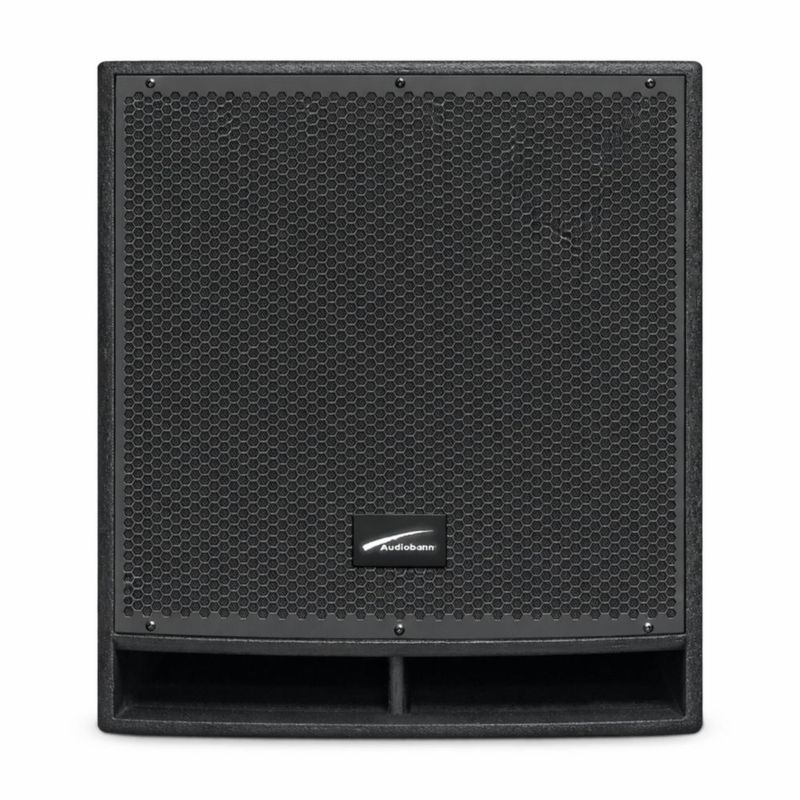 Subwoofer Profesional Audiobahn Resonance10 10” Activo 800w Clase D DSP