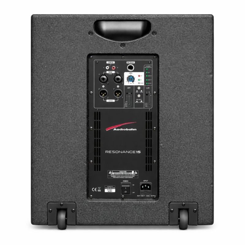 Subwoofer Activo Profesional Audiobahn Resonance15 15” 1200W DSP Graves Potentes Audio Profesional