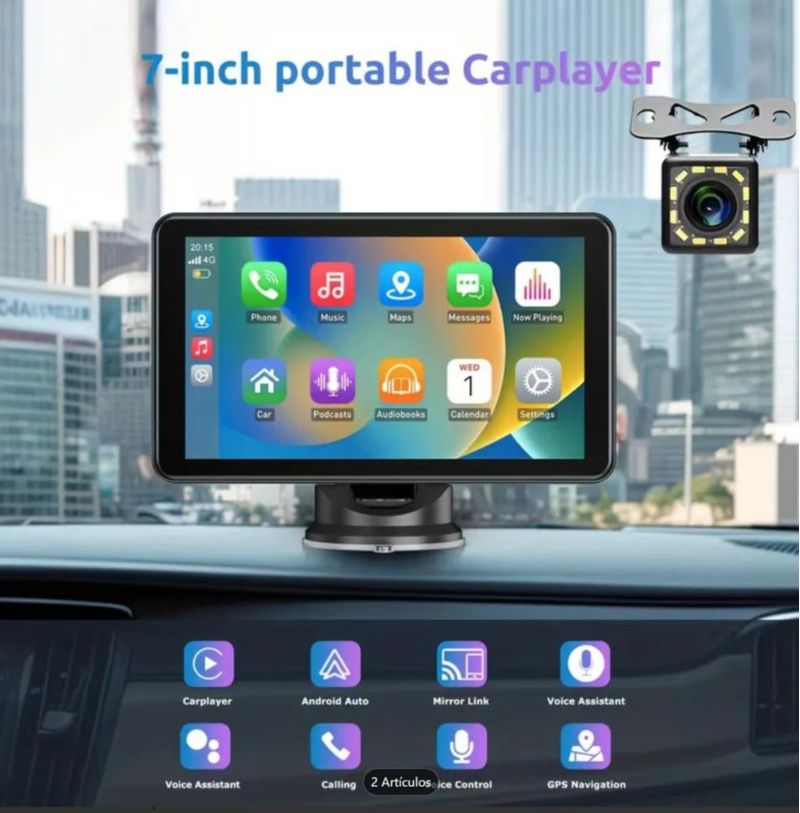 Estéreo 7" CarPlay Inalámbrico Acura Rdx 2006-2025