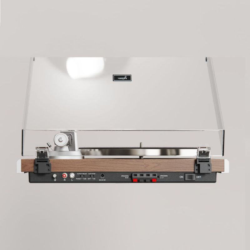 Tocadiscos Syitren KORUS Bluetooth de transmisión por correa y 2 velocidades