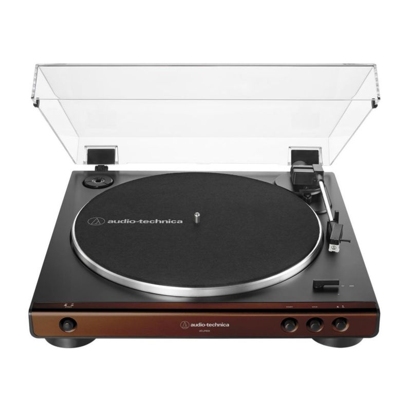 Tornamesa de Transmisión por Correa AUDIO TECHNICA AT-LP60X-BW Color Café