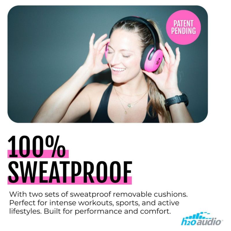 Auriculares H2O Audio Betty x RIPT Ultra ANC resistentes al sudor