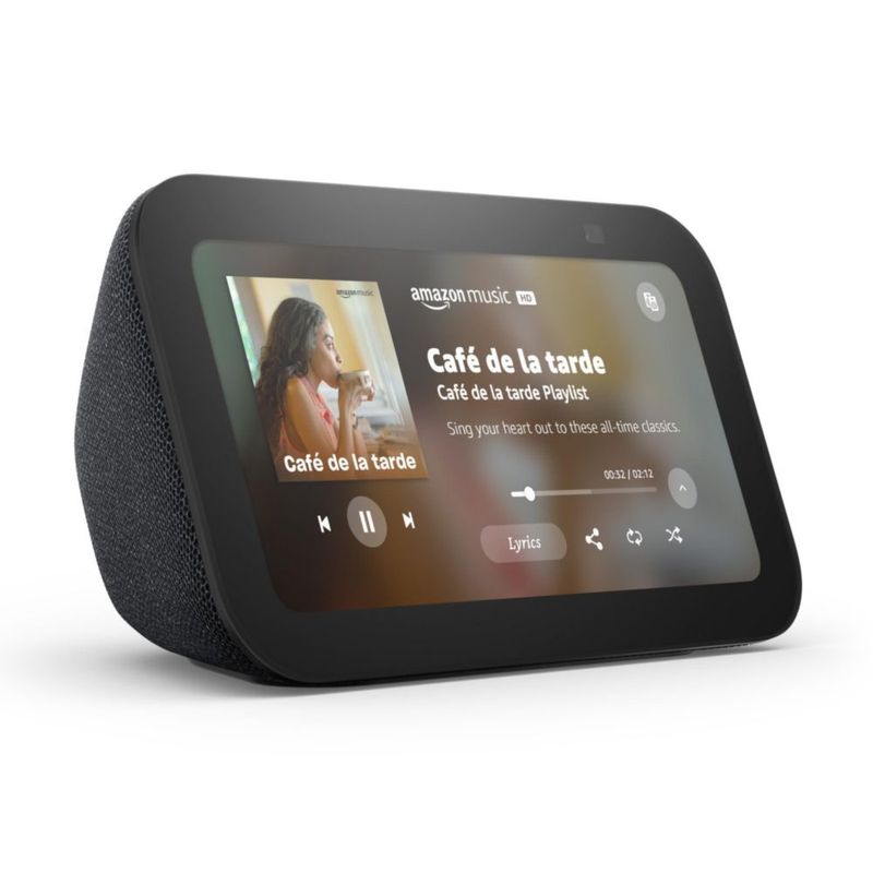 Amazon Echo Show 5 (modelo más reciente), Pantalla inteligente con gra