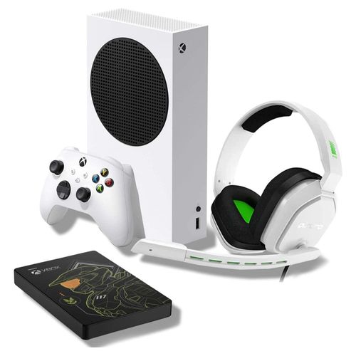 Xbox Series S All Digital 512 GB + Diadema Y Disco Duro Halo 2TB