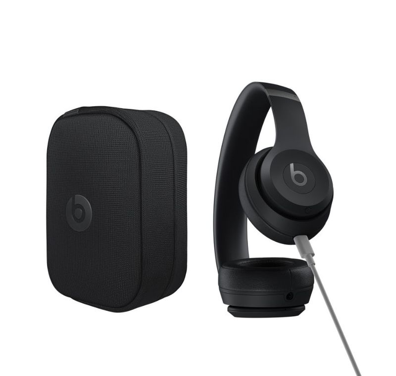 Audífonos Beats Solo 4 Inalámbricos Bluetooth Hasta 50 Horas Negro Mate