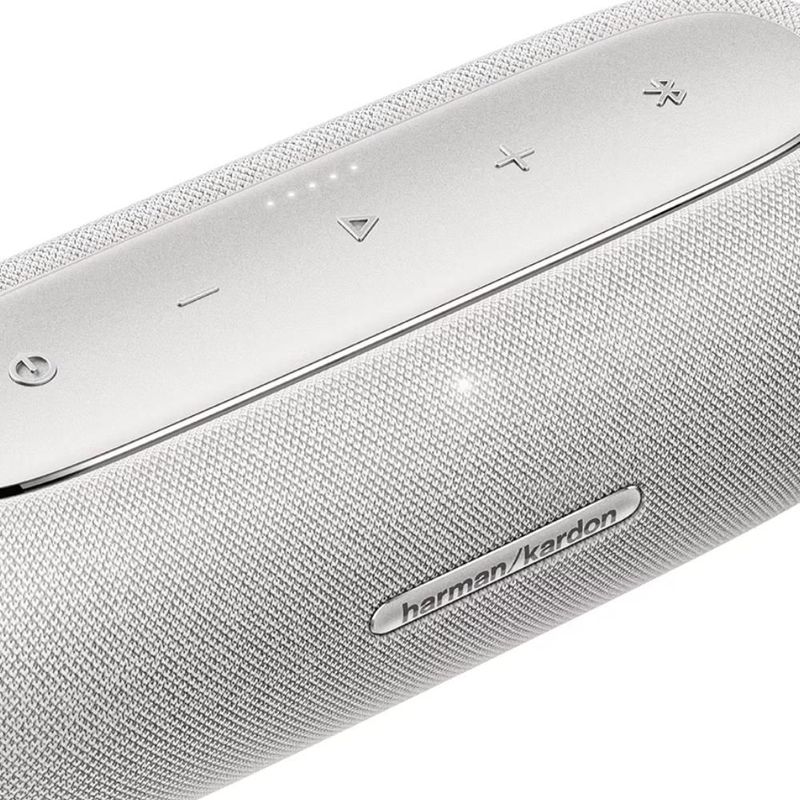 Harman Kardon Luna Gris Bocina Bluetooth Portátil IP67 Hasta 12 Horas de Batería