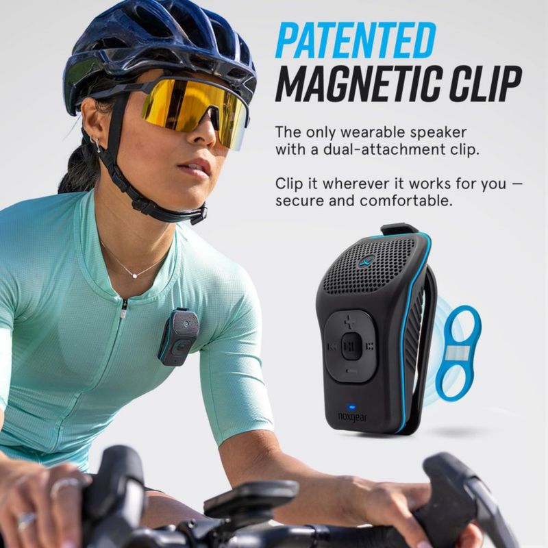 Parlante Bluetooth Noxgear 39g Impermeable 15H de Reproducción Paquete de 2